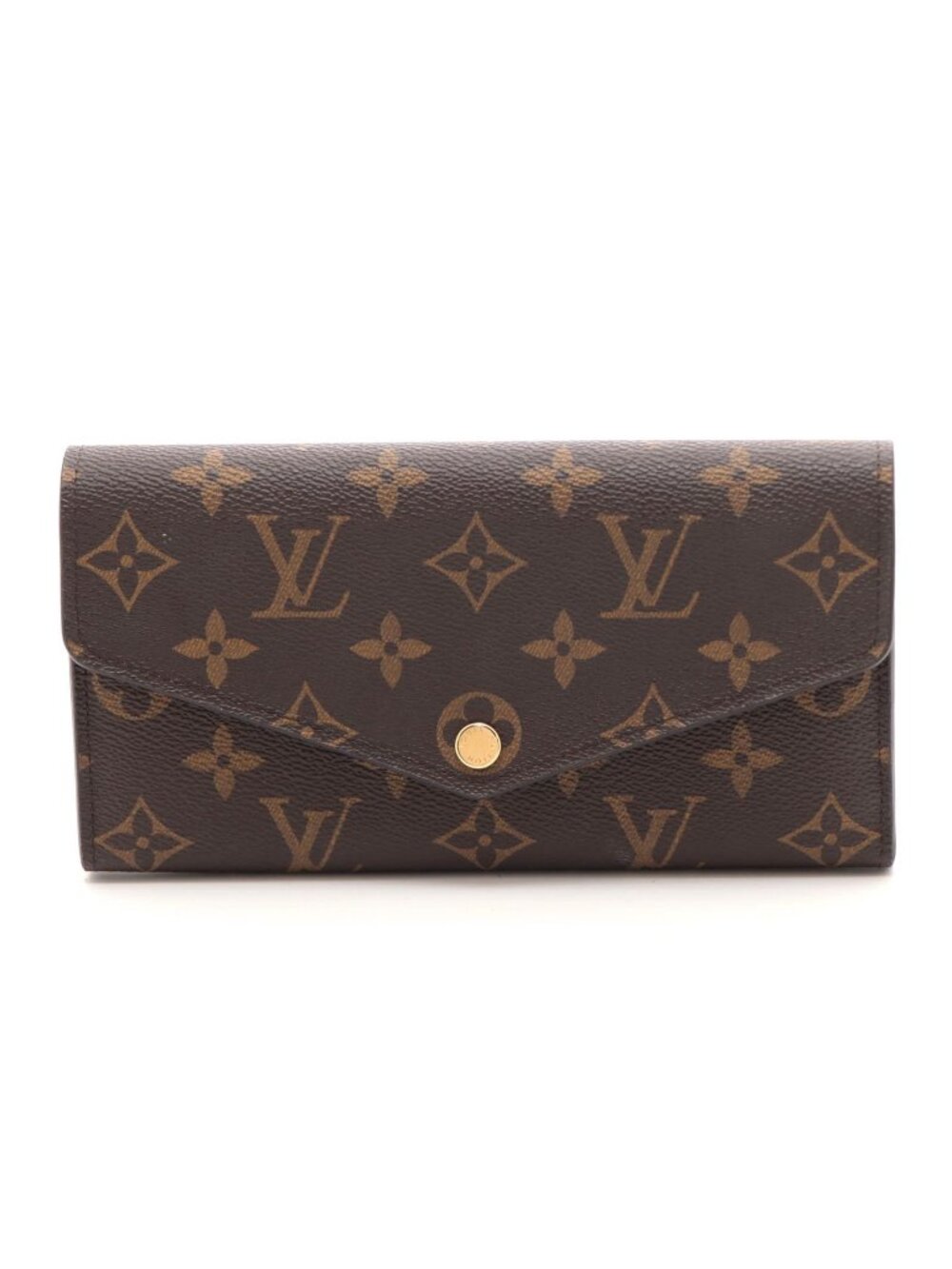 Louis Vuitton Portefeuille Sarah Monogram Fuchsia Wallet
